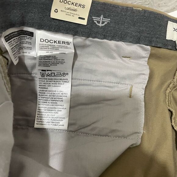 Men's Dockers Straight-Fit Workday Khaki Smart 360 Flex Pants 38x30 - Picture 13 of 15